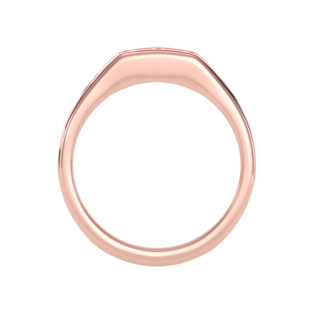 Angelic Men's Broad Band Ring