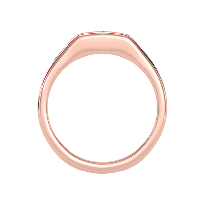 Angelic Men's Broad Band Ring