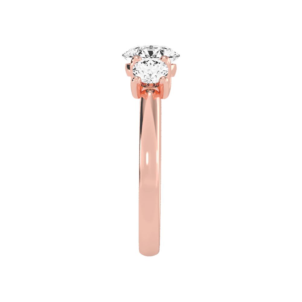 Chief Halo Solitaire Ring