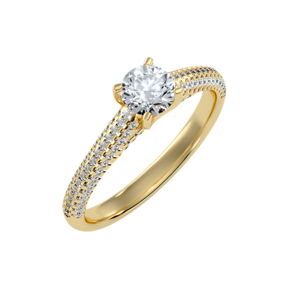Aceituna Solitaire Ring-Color_Yellow-Gold