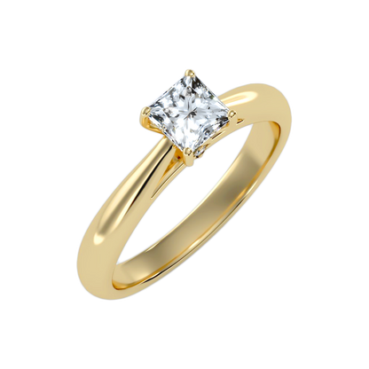 The Pure Single Stone Ring