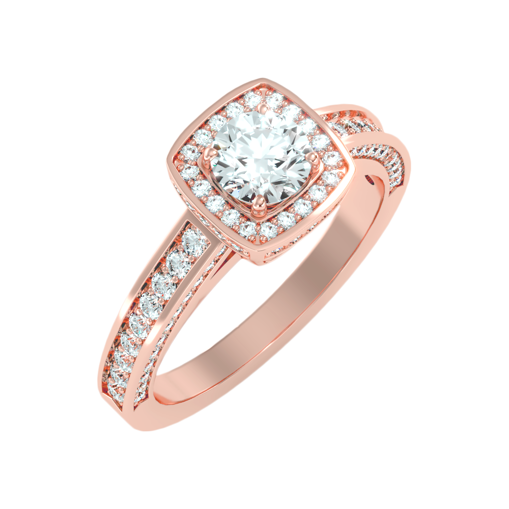 Outlandish Halo Ring