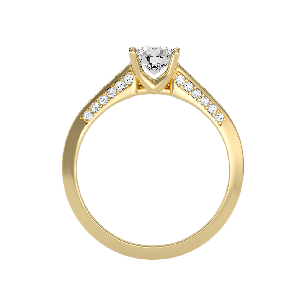 Radiante Solitaire Ring
