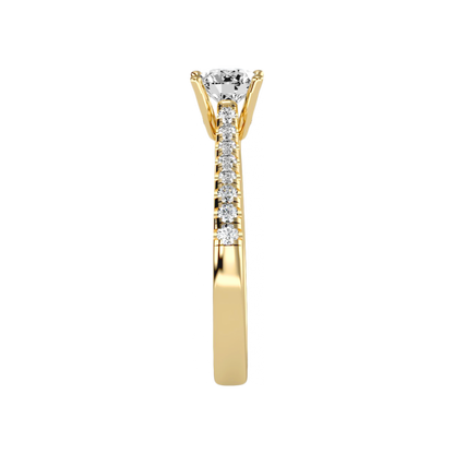 The Fortunate Solitaire Ring