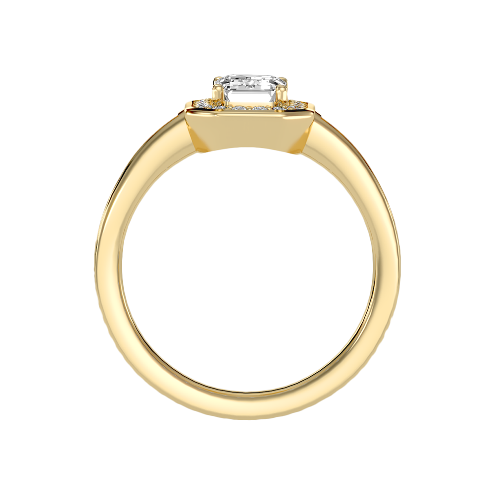 Angelic Solitaire Ring