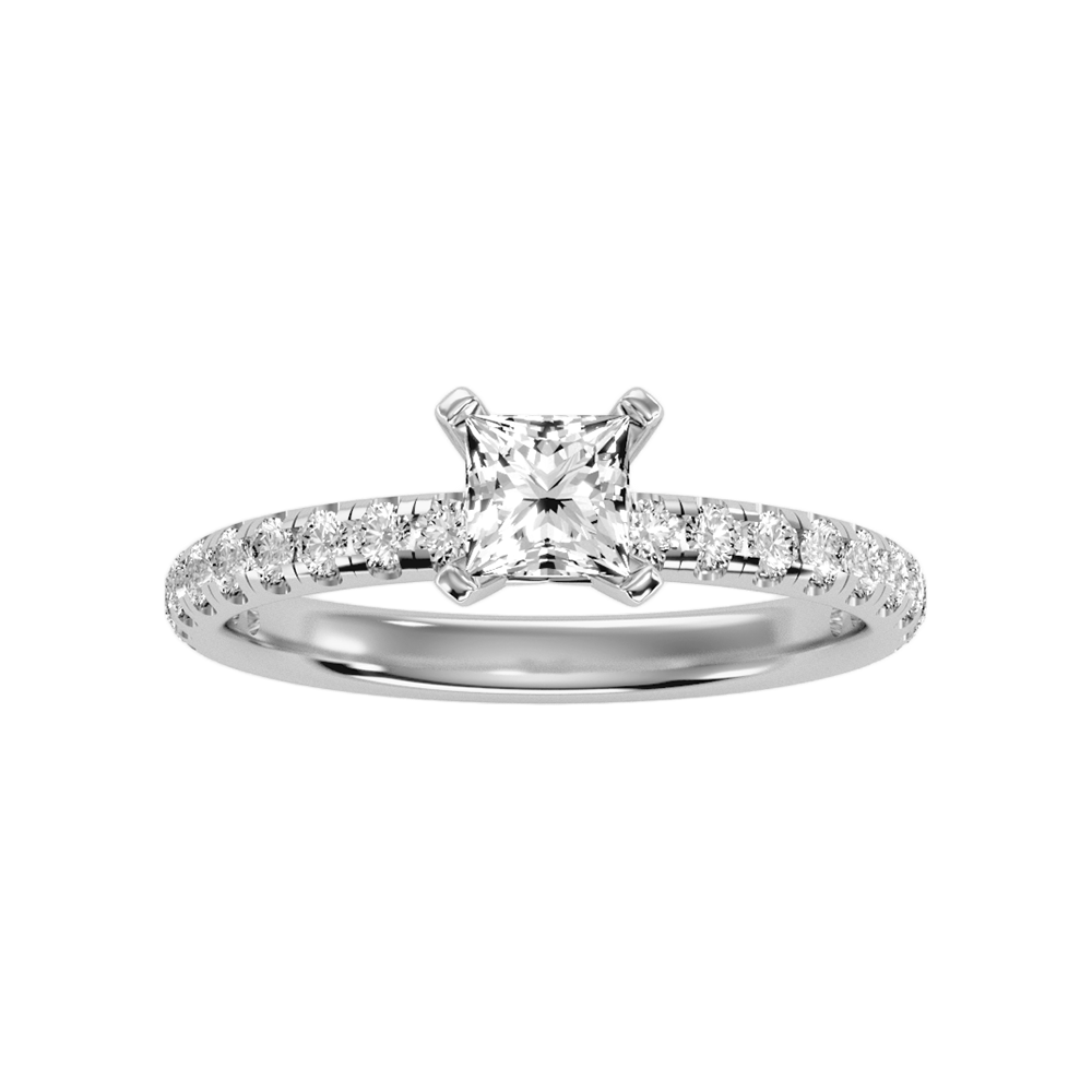 Pleasantness Solitaire Ring