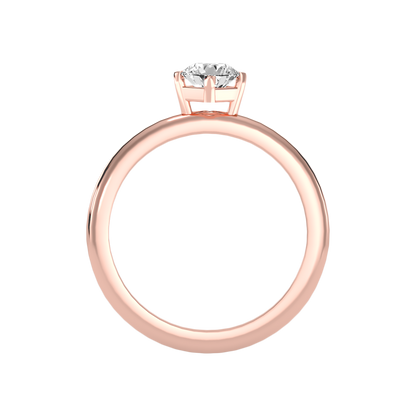 Pleuvoir Classic Solitaire Ring