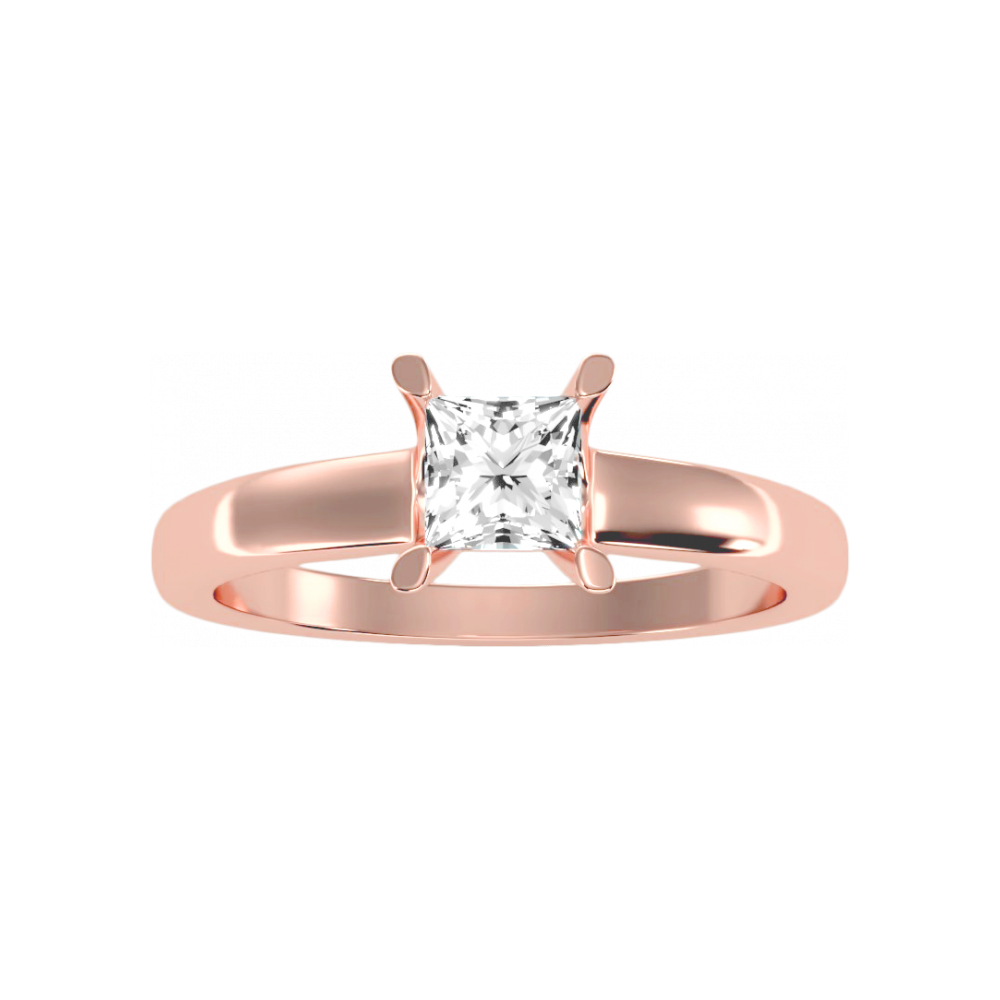 The Radiant Solitaire Ring