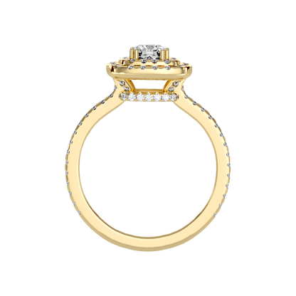Natural Solitaire Ring