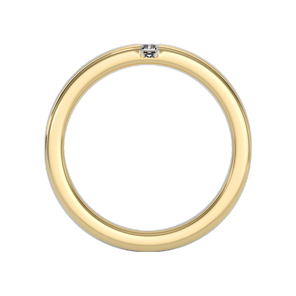 Two Stone Lit Men's Band-Color_Yellow-Gold