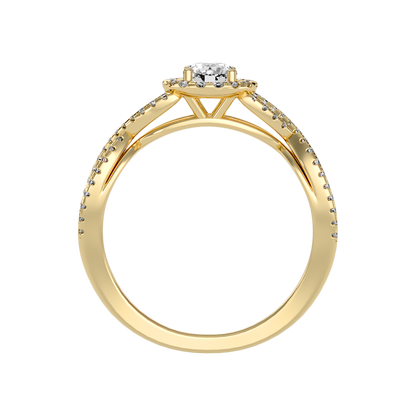 Fabulous Halo Diamond Ring