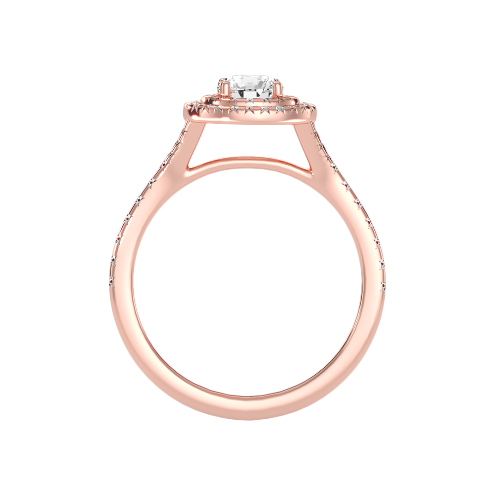 Celebrated Halo Ring