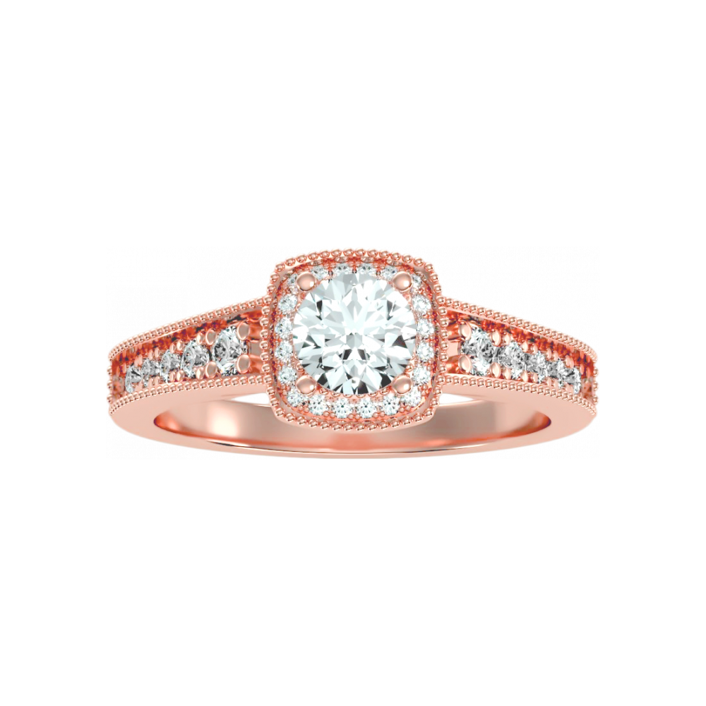 The Captivating Halo Ring