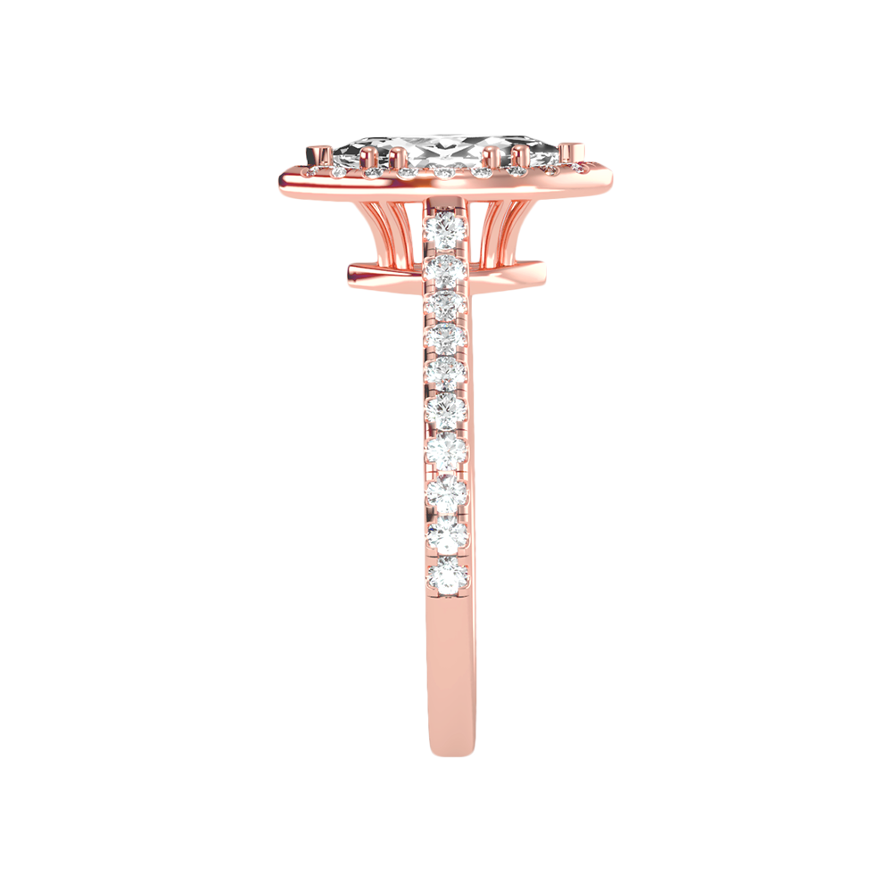 Phenomenal Marquise Shaped Diamond Ring