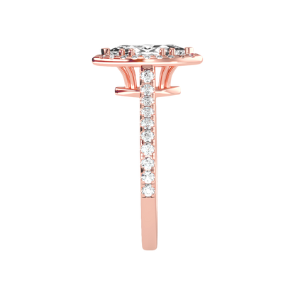 Phenomenal Marquise Shaped Diamond Ring