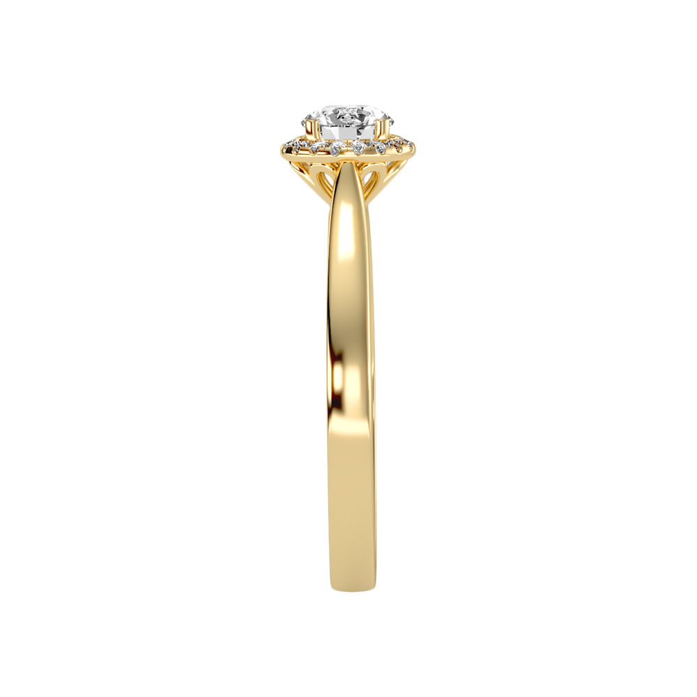 Affable Halo Ring
