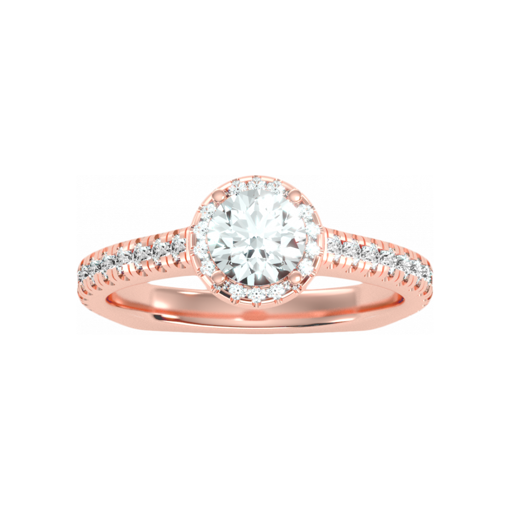 The Classy Halo Ring