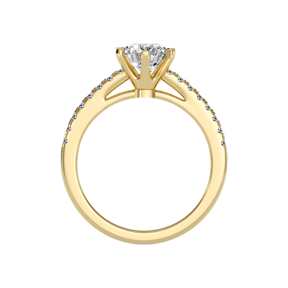 Light Solitaire Ring