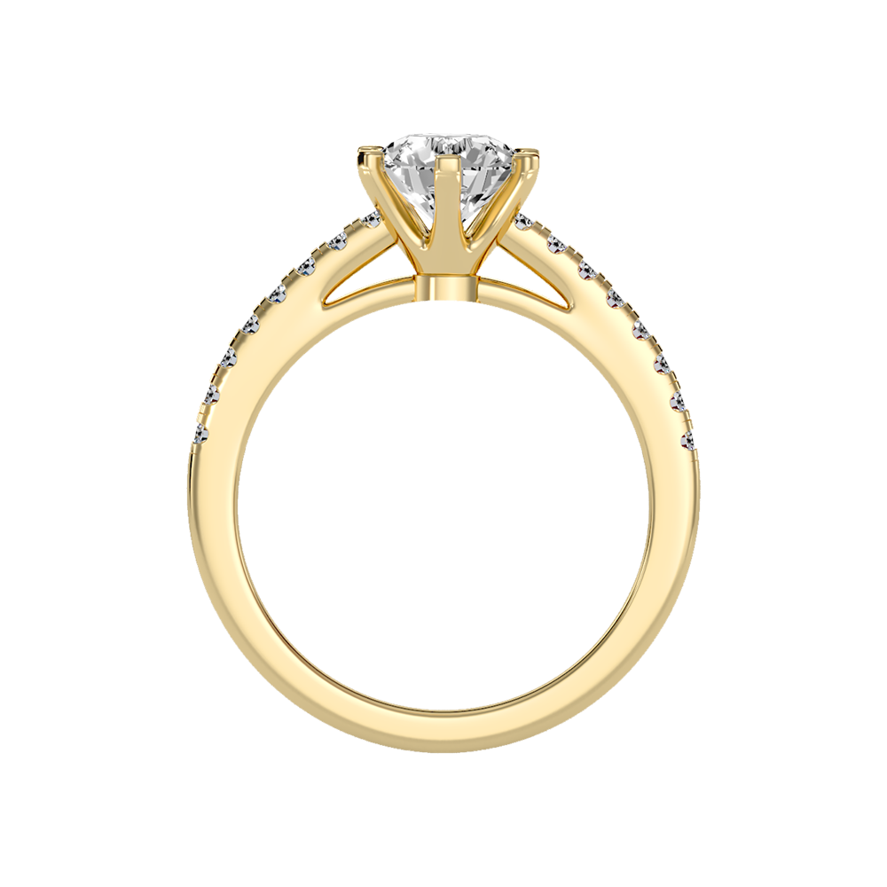 Light Solitaire Ring