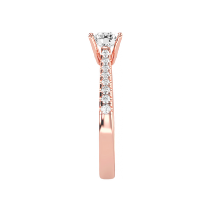 The Fortunate Solitaire Ring