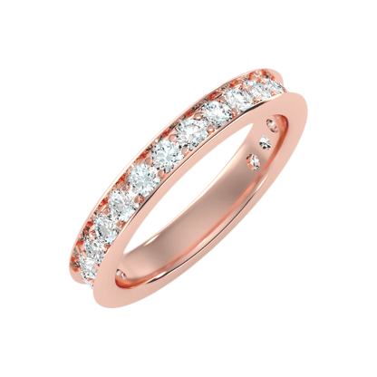 The Hippy Half Eternity Ring