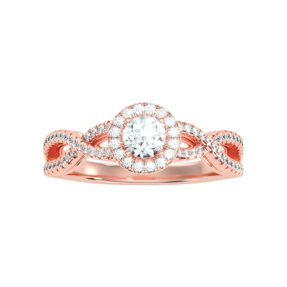 Fabulous Halo Diamond Ring