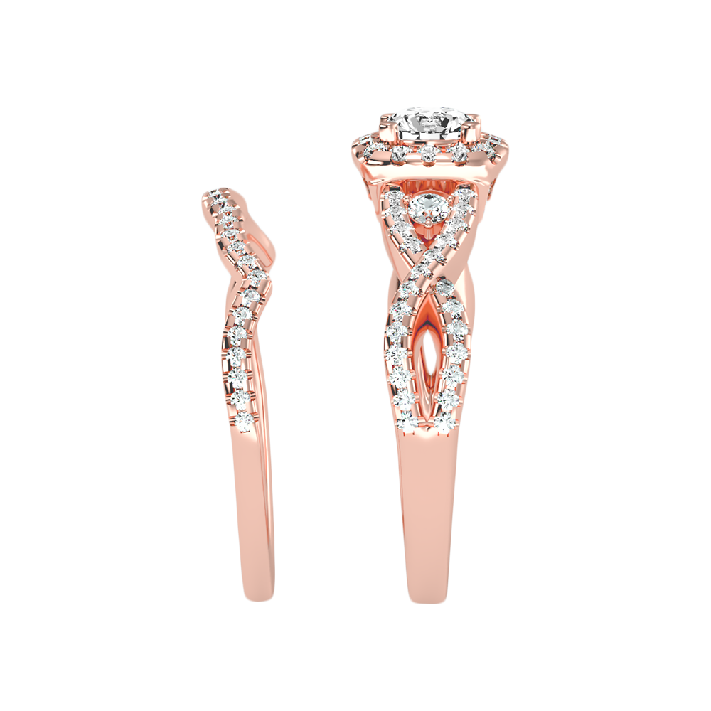 Seqqen Bridal Ring Set