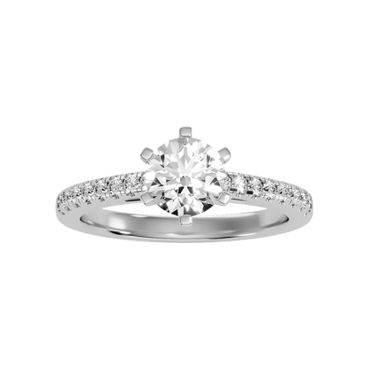 Light Solitaire Ring