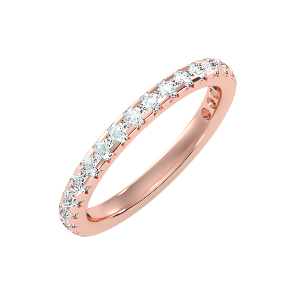 Lively Half Eternity Wedding Band-Color_Rose-Gold