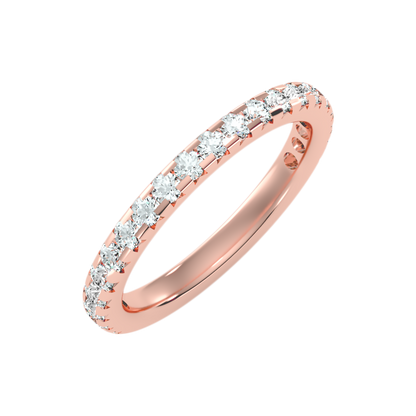 Lively Half Eternity Wedding Band-Color_Rose-Gold