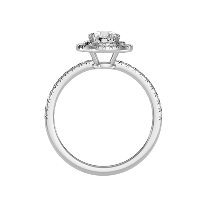 Terrific Halo Diamond Ring