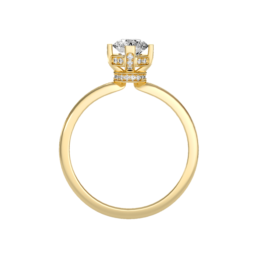 Baronial Solitaire Ring