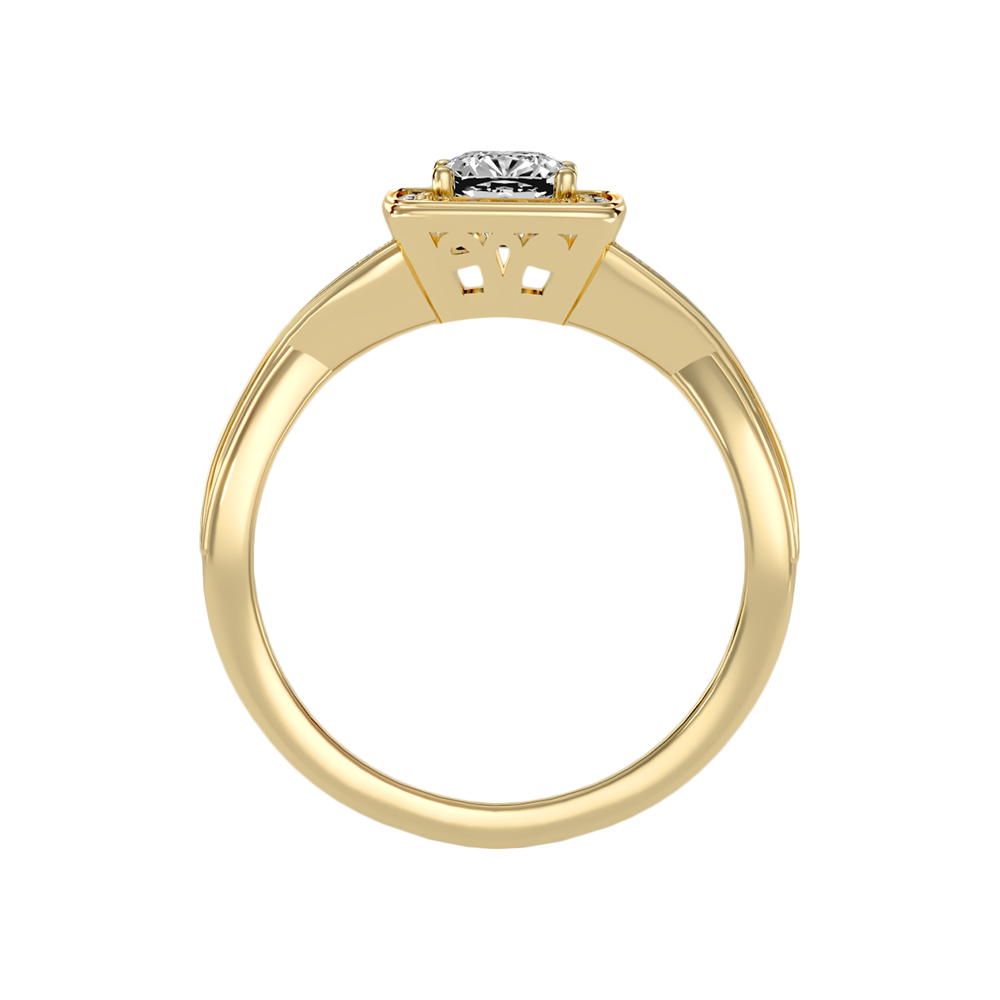 Luke Solitaire Ring