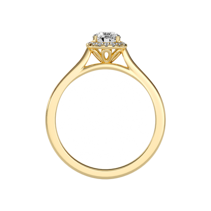 Affable Halo Ring