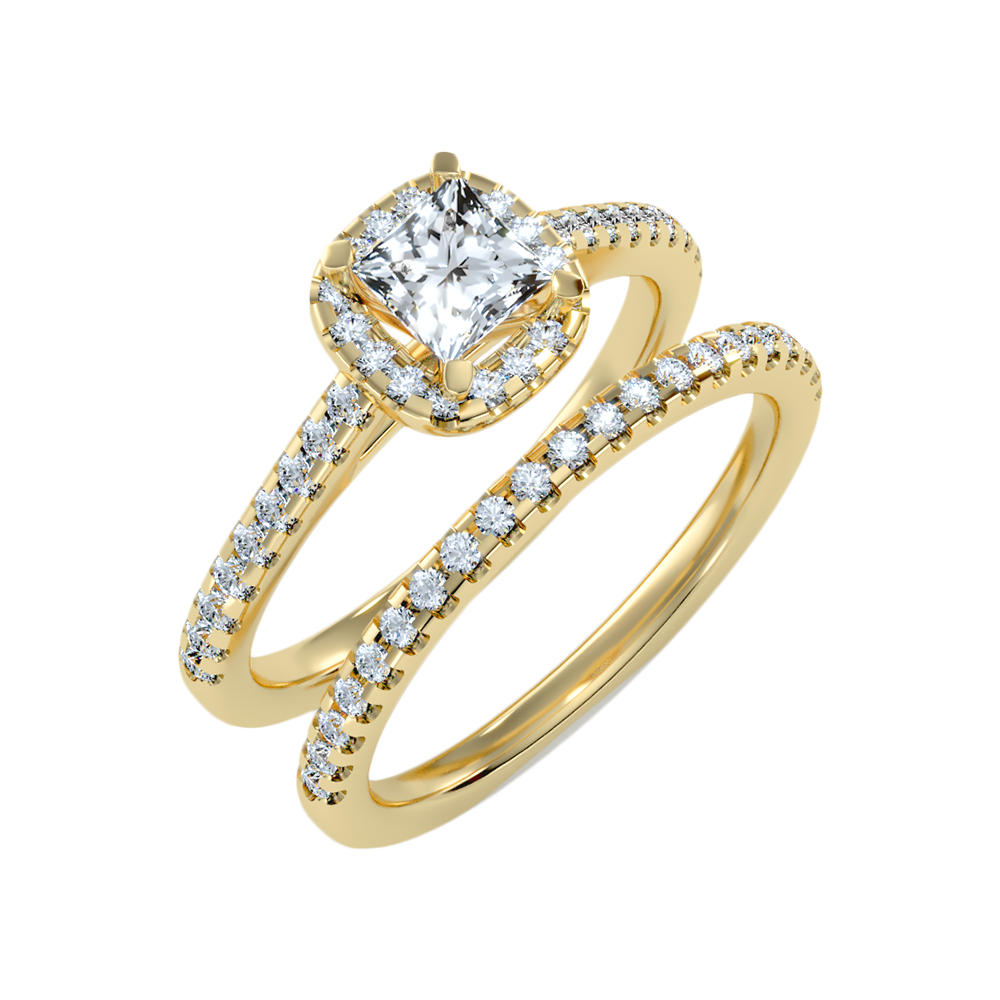 Marvellou Bridal Ring Set-Color_Yellow-Gold
