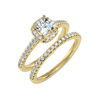 Marvellou Bridal Ring Set-Color_Yellow-Gold