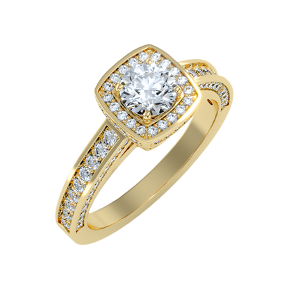 Outlandish Halo Ring