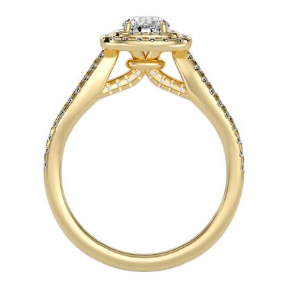 The Innovadora Halo Ring-Color_Yellow-Gold
