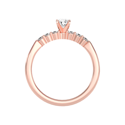 Charming Solitaire Ring