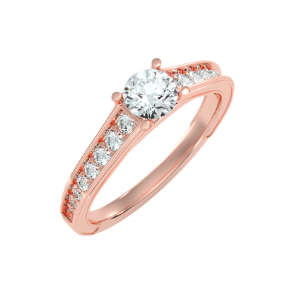 Rica Solitaire Ring-Color_Rose-Gold