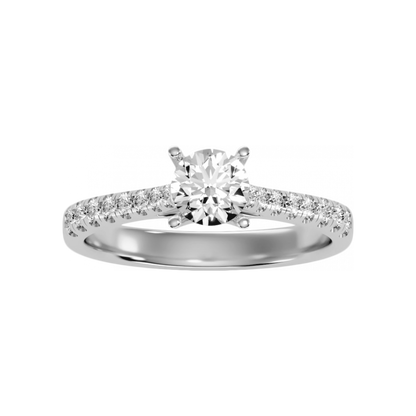 The Fortunate Solitaire Ring