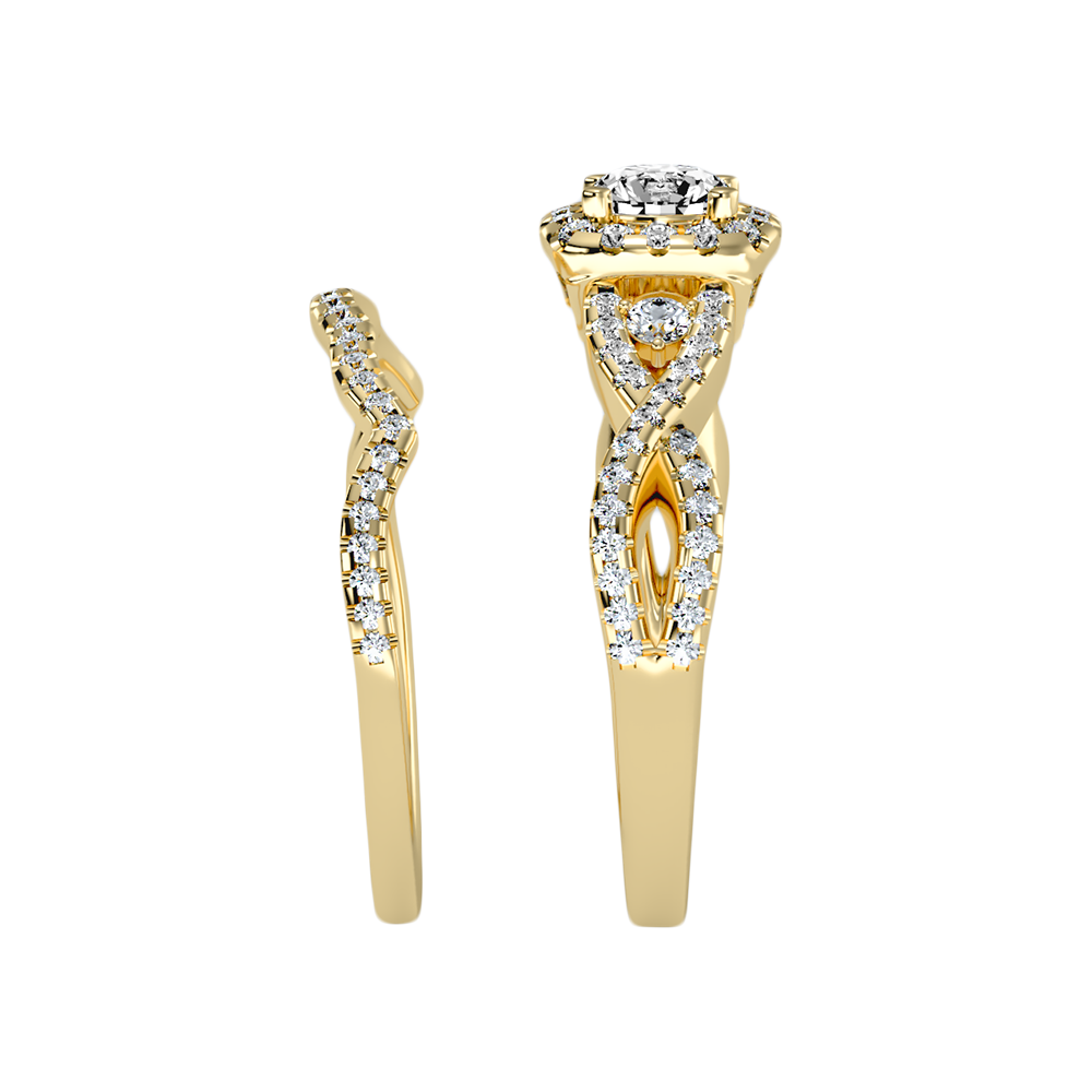 Seqqen Bridal Ring Set