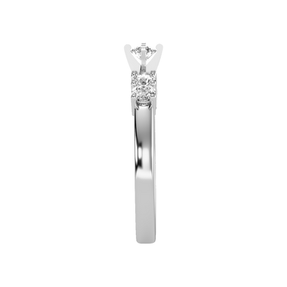 Holy Solitaire Ring