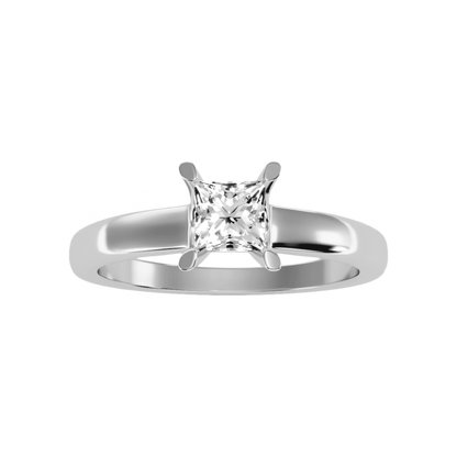 The Radiant Solitaire Ring