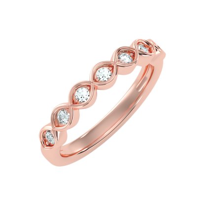 Auroraous Half Eternity Band-Color_Rose-Gold