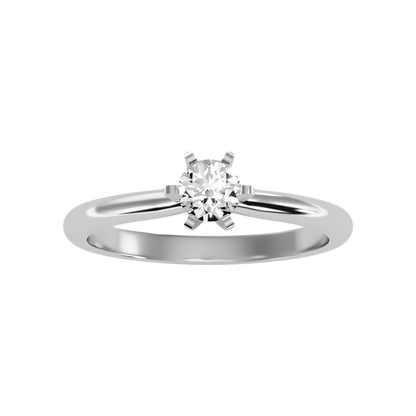 Luxuriant Solitaire Ring