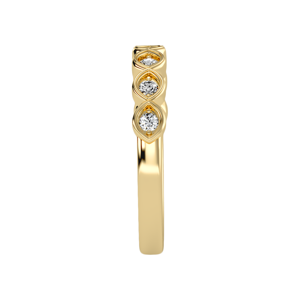 Auroraous Half Eternity Band