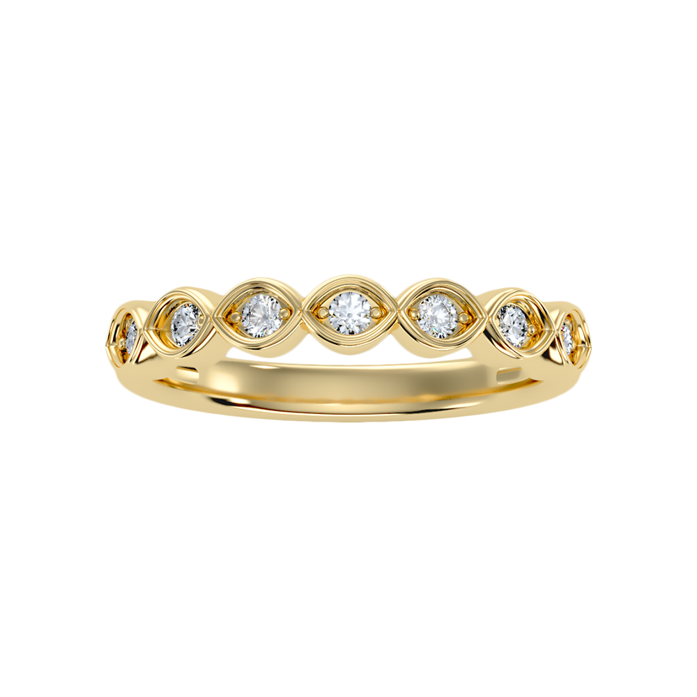 Auroraous Half Eternity Band