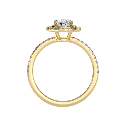 Terrific Halo Diamond Ring