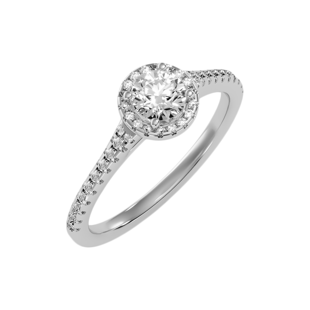 Lovesome Halo Ring